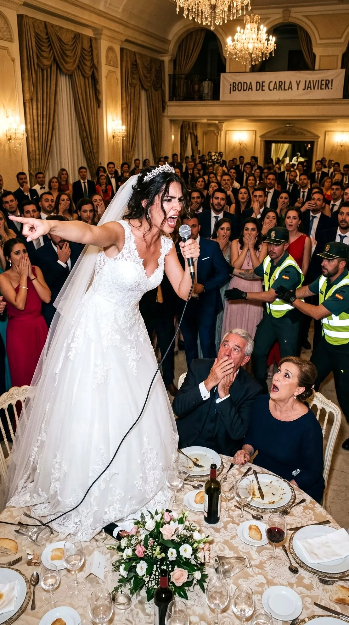 Le jour de mon mariage, la table principale avait disparu : j’ai fait une annonce qui a tout changé